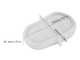 Molde silicona bandeja profunda irregular